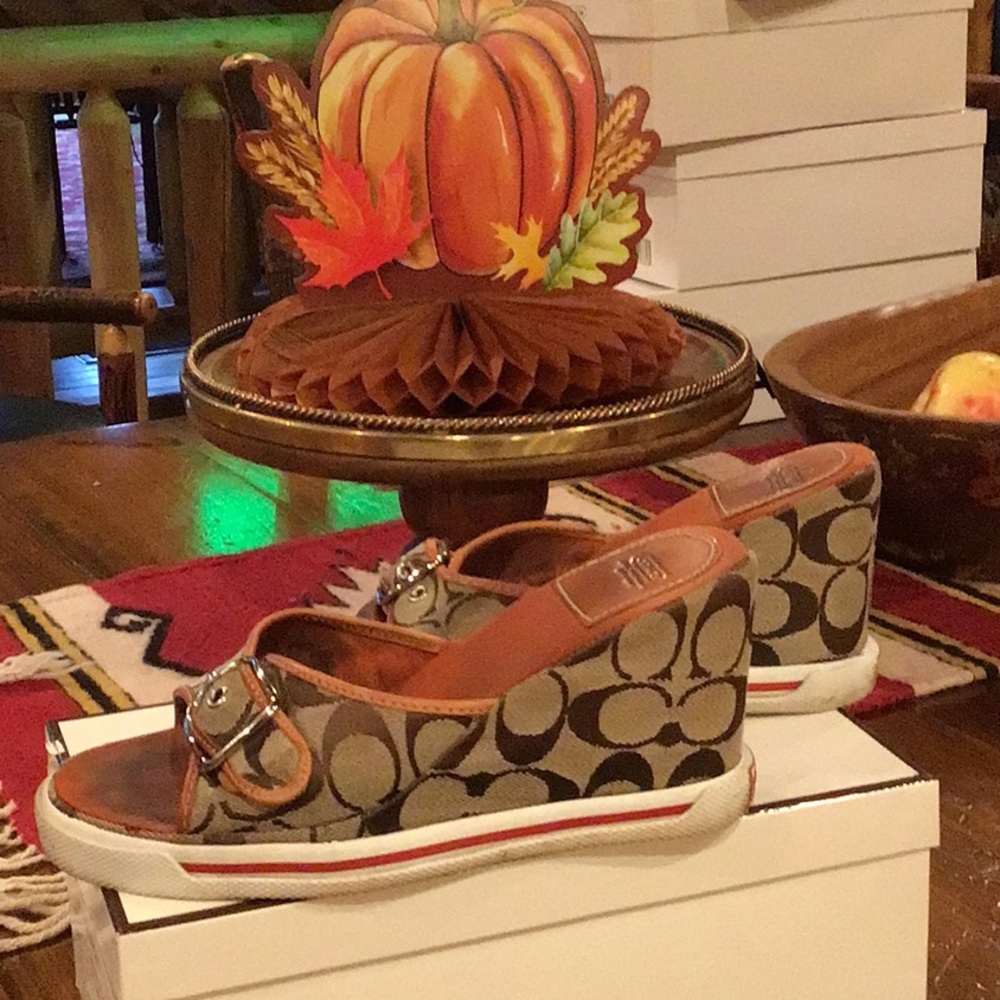 Coach “Chuck Taylor” Sandals.  Super Cute